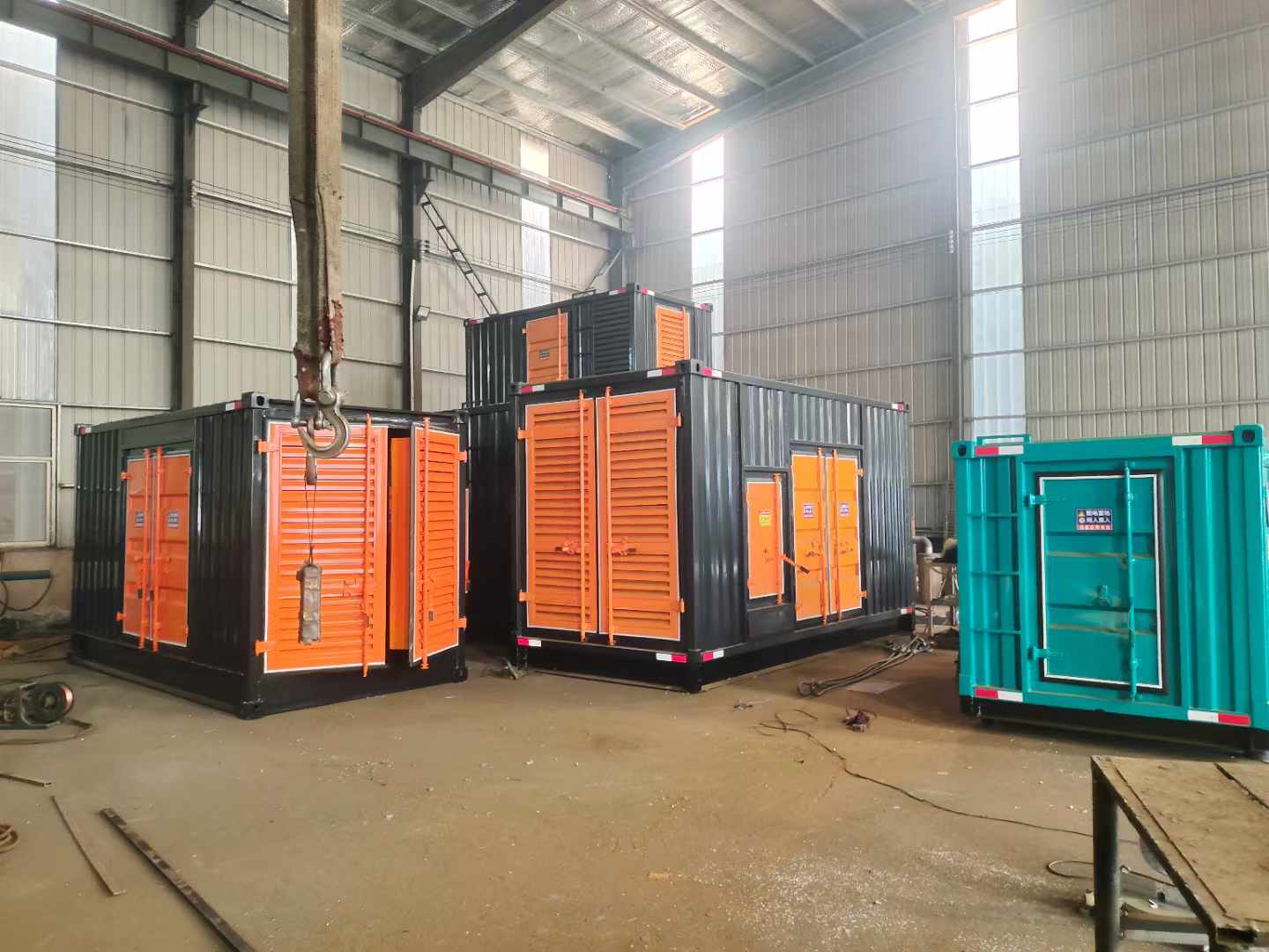 怀安500kw柴油发电机组可以带动多少功率设备？