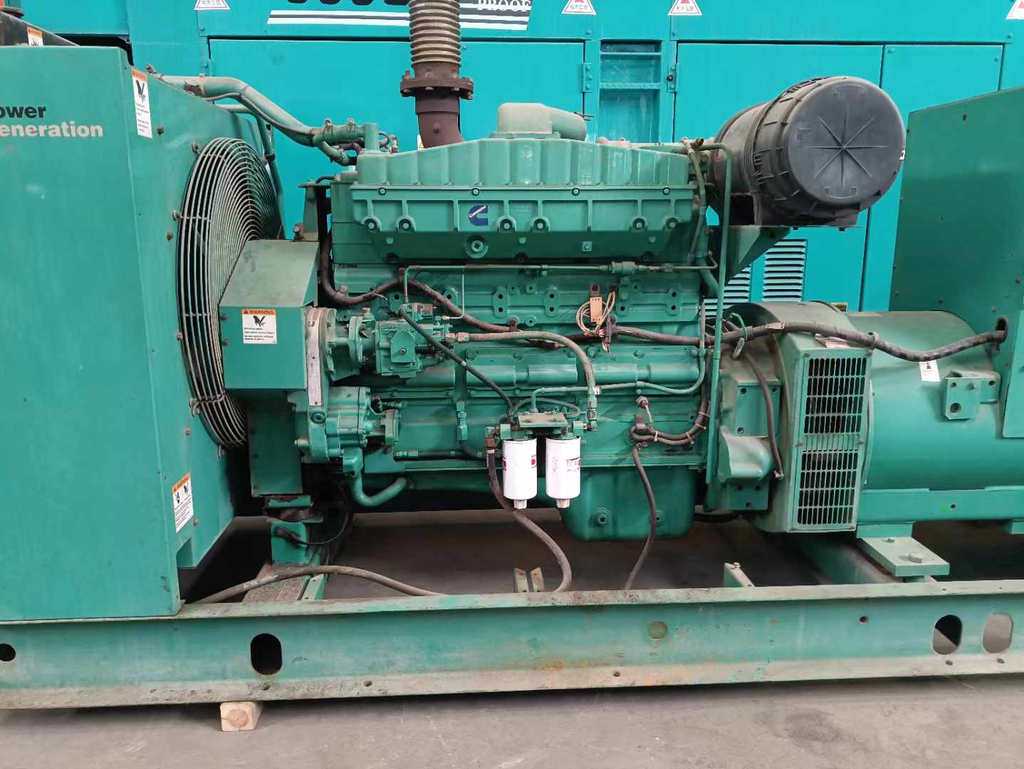 怀安过载会对 600kW 柴油发电机组造成哪些损害？